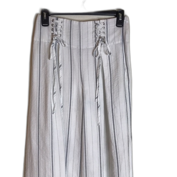 Luxxel ladies lightweight high waisted casual wide leg pants size small - Picture 2 of 13